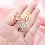 20MM Keepsake Breast Milk Resin Marquise Pendant Bezel Settings,Solid 14K 18K Gold Pendant Charm,Tree of Life Pendant,DIY Pendant Bezel 1431218