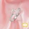 Pear Prong Ring Settings,Solid 14K 18K Gold Ring,Art Deco Minimalist Pear Ring,DIY Ring Supplies For Gemstone 1295088