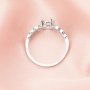 6x8MM Oval Prong Ring Settings,Solid 14K 18K Gold Moissanite Ring,Tree Branch Leaf Art Deco Ring,DIY Ring Blank For Gemstone 1222067
