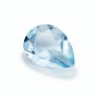 Pear Faceted Blue Nature Aquamarine Gemstone March Birthstone DIY Loose Semi Precious Gemstone DIY Jewelry Supplies 4150022