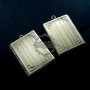 5pcs 27x35mm square vintage style shiny antiqued bronze book shape photo locket pendant charm DIY jewelry supplies 1191031