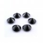 1Pcs 1-9MM Round Black Spinel Faceted Cut Loose Gemstone Natural Semi Precious Stone DIY Jewelry Supplies 4110164