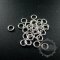 20Pcs 18Gauge Solid 925 Sterling Silver 6MM Single Open Jumpring DIY Jewelry Supplies Findings 1542008