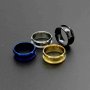 1Pcs 4MM Width channel Bezel 1.5MM Depth Silver Gold Gun Black Blue Stainless Steel Ring Settings DIY Jewelry Supplies 1294118