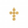 6 Stones Keepsake Breast Milk Resin Round Bezel Cross Pendant Settings,Stainless Steel Yellow Gold Silver Cross Pendant,DIY Pendant Blank 1411476