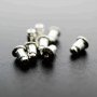 10pcs 4.5x6mm 925 sterling silver DIY studs earrings back supplies findings 1702168