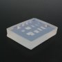 Facted Square Rectangle Breast Milk Cabochon Silicone Mold Epoxy Resin Keepsake DIY Jewelry Making Supplies 1507044