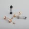 1Pcs 12x48MM Stainless Steel Rose Gold Silver Black Plated Time Sandglass Perfume Container Wish Vial DIY Pendant Charm 1800511
