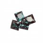 Lab Grown Alexandrite Faceted Gemstone,Princess Cut Square Color Change Stone,June Birthstone,DIY Loose Gemstone Supplies 4140029