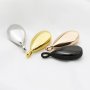 Keepsake Ash Canister Cremation Urn Set Tear Drop Stainless Steel Wish Vial Pendant Prayer Box Silver Rose Gold Plated 13x28MM 1122017