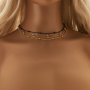Simple Stainless Steel Beads Chain Necklace,Silver Rose Gold Black Stainless Steel Necklace Chain,Minimalist Beads Chain,DIY Necklace Supplies 1320051