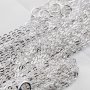 6Pcs Silver Plated Brass Necklace Chain with Extension,18Inches plus 2Inches DIY Supplies Findings 1312026