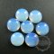 6pcs 14mm round synthetized opal cabochon DIY jewelry findings supplies for ring,earrings 4110131