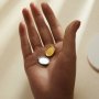 10x14MM Keepsake Breast Milk Resin Oval Bezel Pendant Settings,Minimalist Stainless Steel Oval Pendant Charm,DIY Pendant Blank Supplies 1421271