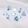 10MM Trillion Cut Nature Sky Blue Topaz Gemstone,November Birthstone,Blue Triangle Gemstone,DIY Jewelry Supplies,2.5CT