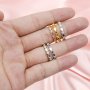 Full Band Keepsake Marquise Breast Milk Ring Bezel Solid 14K Gold Ring Settings Resin 2x4MM Bezel 2mm Birthstone Stackable Ring DIY 1294267