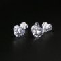 1Pcs Multiple Size Heart Shape Moissanite Stone Faceted Imitated Diamond Loose Gemstone for DIY Engagement Ring D Color VVS1 Excellent Cut 4130009