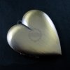 5pcs Pendant DIY Brass Bronze Copper European Antique Style Heart Shape Blank Prayer Box Photo Locket Jewelry