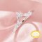 Vintage Styles Curved Moissanite Stackable Ring,Solid 14K 18K Gold Ring,Stacker Ring,Stackable Ring,DIY Ring Supplies 1295002