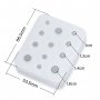 Breast Milk Round Bead Silicone Mold,Epoxy Resin Round Bead Mold,UV Resin Round Ball Mold,DIY Jewelry Making Supplies 1507058