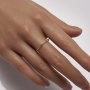 1PCS 1MM Wire Dainty Simple 14K Gold Filled Ring,Minimalist Ring,Hammered Gold Rings,Dainty Gold Filled Ring 1294746