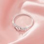 Halo Heart Prong Ring Settings,Solid 14K 18K Gold Ring,Elegant Pave Moissanite Ring,Art Deco Heart Ring,DIY Ring Supplies For Gemstone 1294992