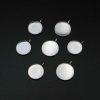 10Pcs 6-20MM Stainless Steel Round Bezel Pendant Settings for Cabochon DIY Jewelry Supplies 1411251