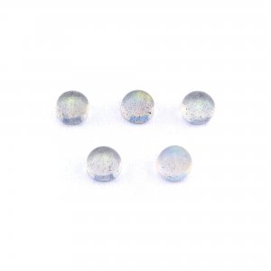 3MM Labradorite Round Cabochon Natural Gemstone for DIY Jewelry Supplies 4110163