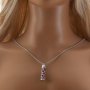 Hollow Heart Aroma Diffuser Pendnat Necklace Stainless Steel Perfume Diffuser with Sponge 1190071