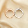 8MM Keepsake Breast Milk Resin Haxegon Bezel Ring Settings,Solid 925 Sterling Silver Rose Gold Plated Ring,Men's Ring Settings,DIY Ring Supplies 1294621