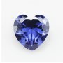 5Pcs March May December Birthstone Heart Faceted Cubic Zirconia CZ Stone DIY Loose Stone Supplies 4130020-2