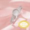 Keepsake Breast Milk Resin Round Bezel Ring Settings,Solid 9K 14K 18K Gold Ring,Art Deco Round Ring,DIY Ring Supplies 1212126