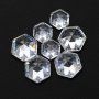 5Pcs Cubic Zirconia Hexagon Faceted CZ Stone,White Birthstone,April Birthstone,Loose Gemstone,Semi-precious Gemstone,Unique Gemstone,DIY Jewelry Supplies 4160075