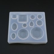 Assortment Shape Breast Milk Cabochon Silicone Mold Epoxy Resin Keepsake DIY Jewelry Making Supplies 1507047
