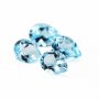 Natural Pear Faceted Sky Blue Topaz Gemstone November Birthstone DIY Loose Semi Precious Gemstone DIY Jewelry Supplies 4150019