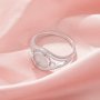 Keepsake Breast Milk Resin Round Ring Bezel Settings,Split Shank Solid 14K 18K Gold Ring,Eye Shape Art Deco Solid Back Ring,DIY Ring Supplies 1212132
