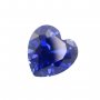 5Pcs Lab Created Heart Sapphire September Birthstone Blue Faceted Loose Gemstone DIY Jewelry Supplies 4130013