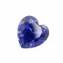 1Pcs Lab Created Heart Sapphire September Birthstone Blue Faceted Loose Gemstone DIY Jewelry Supplies 4130013