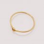 1PCS 1MM Wire V Shape Ring With 2MM Round Stone Settings,14K Gold Filled Ring,Minimalist Ring,Gold Filled V Ring,Stackable Ring,DIY Ring Supplies 1294740