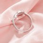 1MM Channel Keepsake Breast Milk Resin Channel Ring Settings,Infinity Solid 9K 14K 18K Gold Ring,Moissanite Art Deco Ring,DIY Ring Supplies 1294930