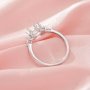 Hexagon Prong Ring Settings,Tree Branch Leaf Solid 14K 18K Gold Moissanite Ring,Elegant Art Deco Ring,DIY Ring Supplies 1294979