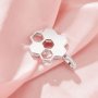 Keepsake Breast Milk Resin Hexagon Bezel Pendant Settings,Honeycomb Solid 9K 14K 18K Gold Pendant Charm,DIY Pendant Supplies 1431418
