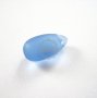 50pcs 7x13mm simulated ocean blue sea glass tear drop beads DIY loose beads 3070047