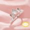 Keepsake Breast Milk Resin Pear Bezel Ring Settings,Solid 14K 18K Gold Ring,Moissanite Art Deco Solid Back Ring,DIY Ring Supplies 1295041