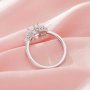 Hexagon Prong Ring Settings,Vintage Styles Solid 14K 18K Gold Moissanite Ring,Elegant Art Deco Ring,DIY Ring Supplies 1294980