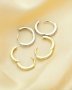 Minimalist Round Circle Hoop Earrings with CZ Stones,Solid 925 Sterling Silver Ear Hooks,Simple Earring,DIY Earrings Supplies 1706121
