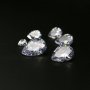 1Pcs Multiple Size Tear Pear Shape Moissanite Stone Faceted Imitated Diamond Loose Gemstone for DIY Engagement Ring D Color VVS1 Excellent Cut 4150005