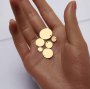 1PCS Stamping Round Circle Disc 14K Gold Filled Pendant,Minimalist Round Charm,DIY Pendant Supplies For Personalized Jewelry 1431256