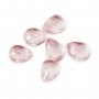 6x8MM Pear Faceted Natural Rose Quartz Pink Loose Gemstone Semi Precious Raw Stone for DIY Jewelry 4150021