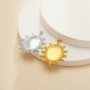 10x14MM Oval Bezel Stainless Steel Pendant Settings,Yellow Gold Silver Oval Pendant Charm,Sun Pendant,DIY Pendant Blank 1421268